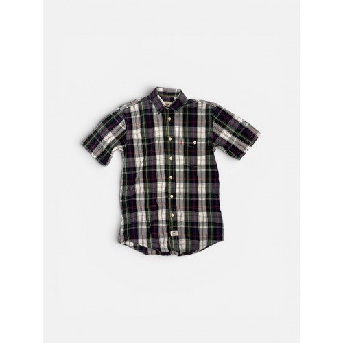 Levi’s Unisex Καρό Κοντομάνικο Πουκάμισο M